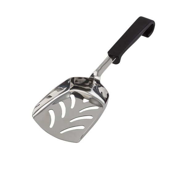 Picture of Genware Plastic Handle Chip Scoop Black