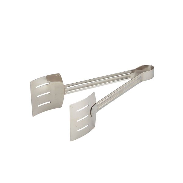 Picture of S/St. Wide Blade Serving Tongs 9.5" /240mm