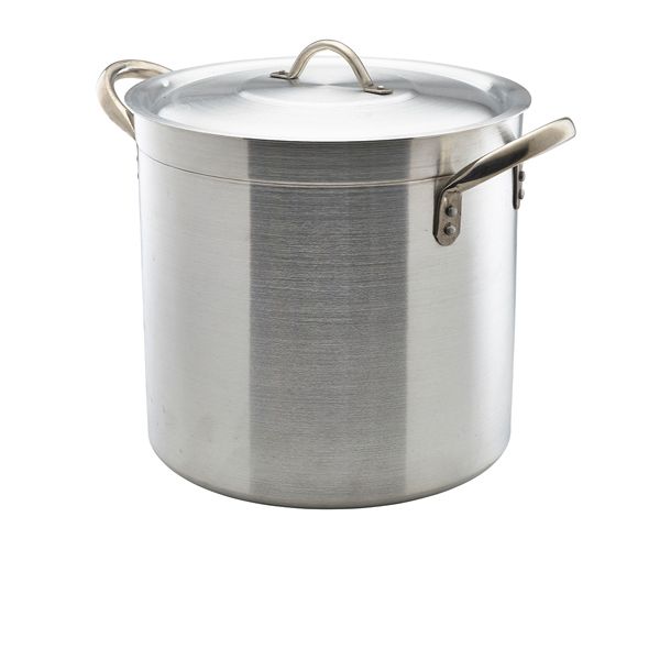 Picture of Aluminium Deep Stockpot With Lid 32Litre