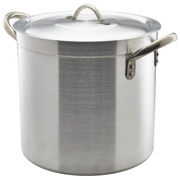 Picture of Aluminium Deep Stockpot With Lid 50Litre