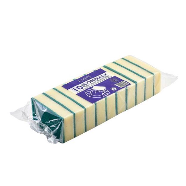 Picture of Contract Sponge Scourers (10pcs)