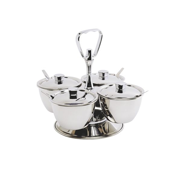 Picture of GW S S/S Revolving Relish Server 4-Way