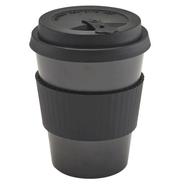 Picture of Black Bamboo Fibre Coffee Cup 35cl/12.25oz