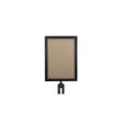 Picture of GenWare Black Barrier Post A4 Poster Frame