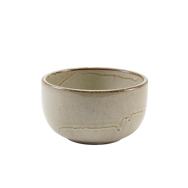 Picture of Terra Porcelain Grey Round Bowl 12.5cm