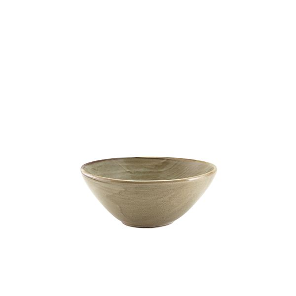 Picture of Terra Porcelain Grey Organic Bowl 16.5cm