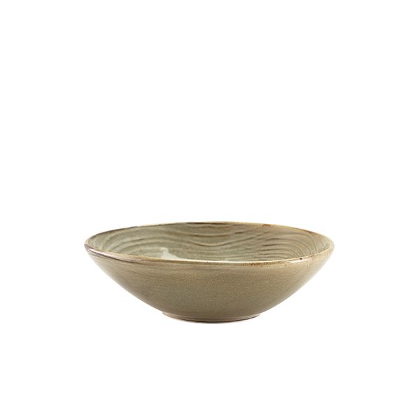 Picture of Terra Porcelain Grey Organic Bowl 22cm