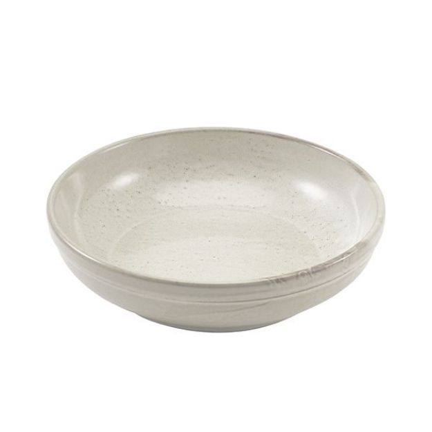 Picture of Terra Porcelain Grey Coupe Bowl 23cm