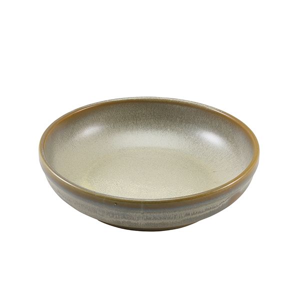 Picture of Terra Porcelain Matt Grey Coupe Bowl 20cm