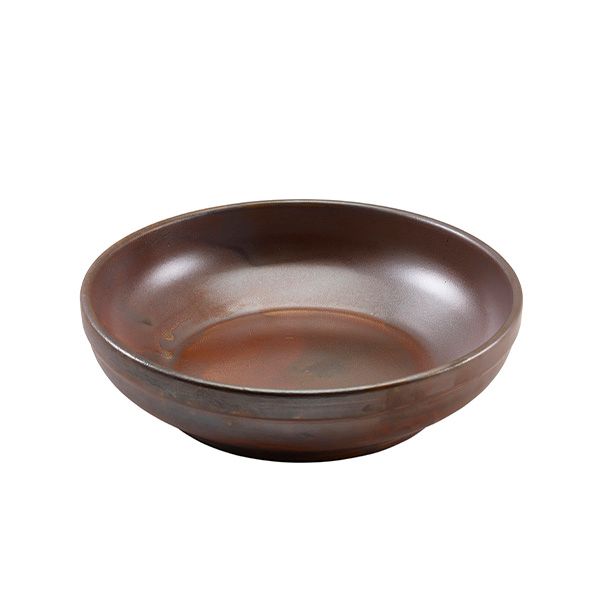 Picture of Terra Porcelain Rustic Copper Coupe Bowl 20cm