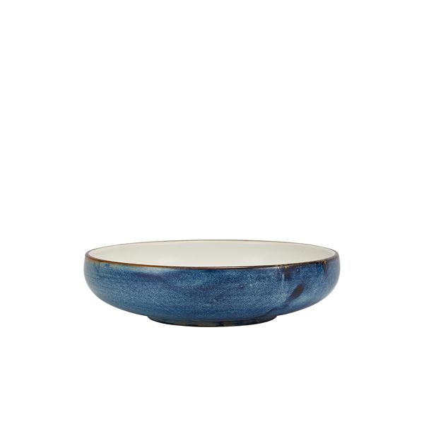 Picture of Terra Porc Aqua Blue Two Tone Coupe Bowl 22cm