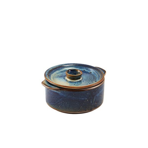 Picture of Terra Porc Aqua Blue Mini Cassero Dish 10.4cm