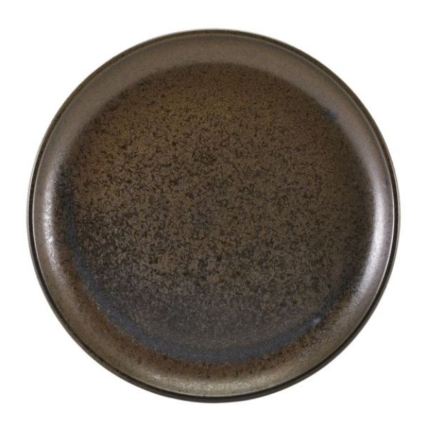 Picture of Terra Porcelain Black Coupe Plate 27.5cm