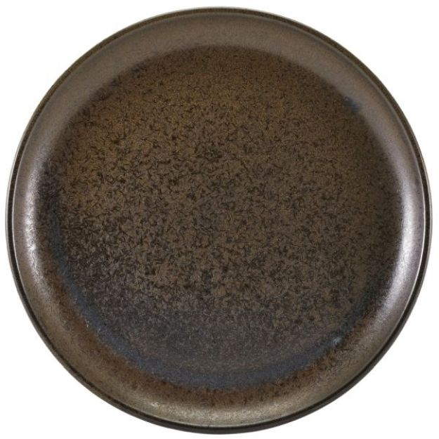 Picture of Terra Porcelain Black Coupe Plate 30.5cm