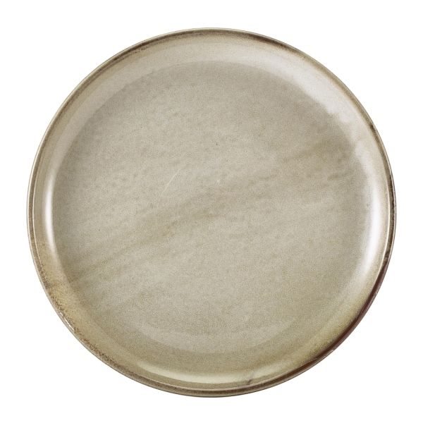 Picture of Terra Porcelain Grey Coupe Plate 27.5cm