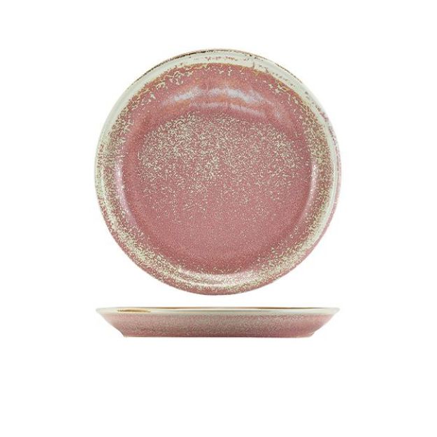Picture of Terra Porcelain Rose Coupe Plate 19cm