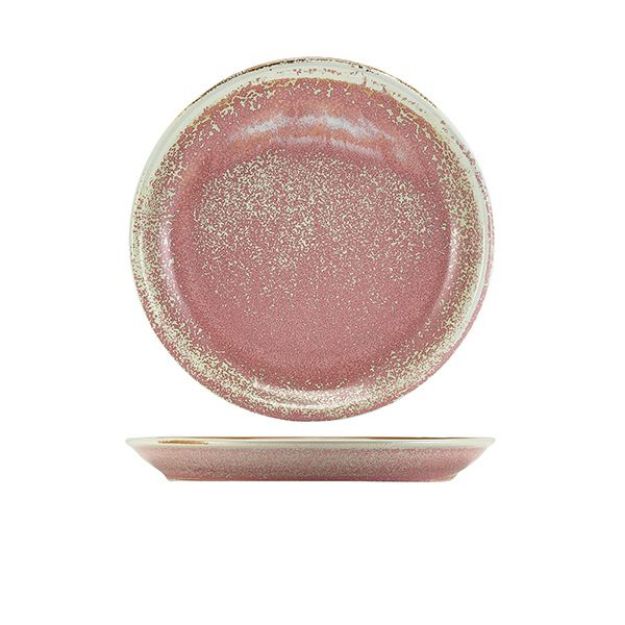 Picture of Terra Porcelain Rose Coupe Plate 24cm