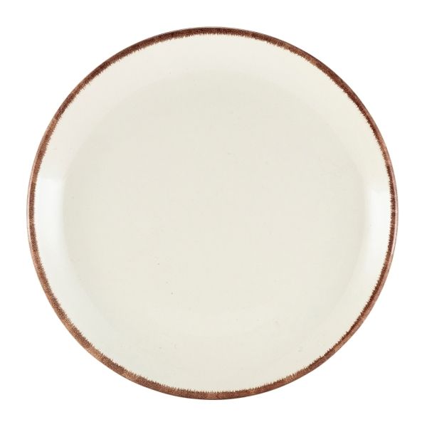 Picture of Terra Stoneware Sereno Brown Coupe Plate 19cm