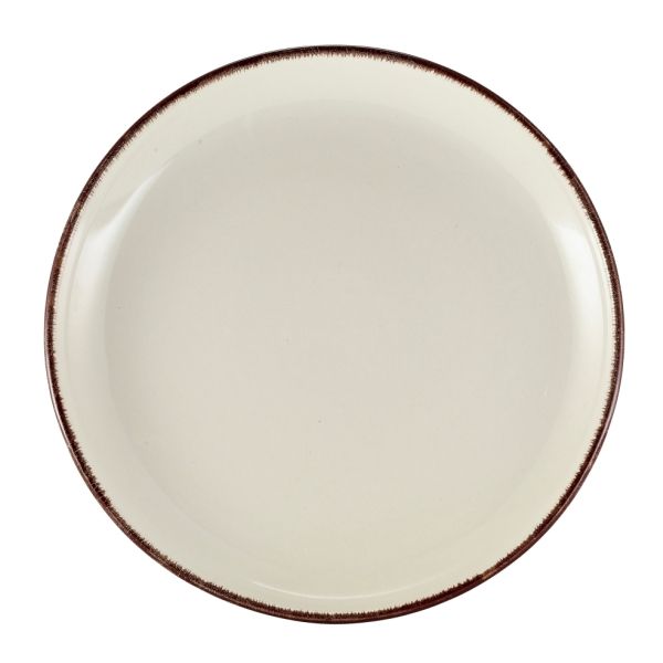 Picture of Terra Stoneware Sereno Brown Coupe Plate 24cm