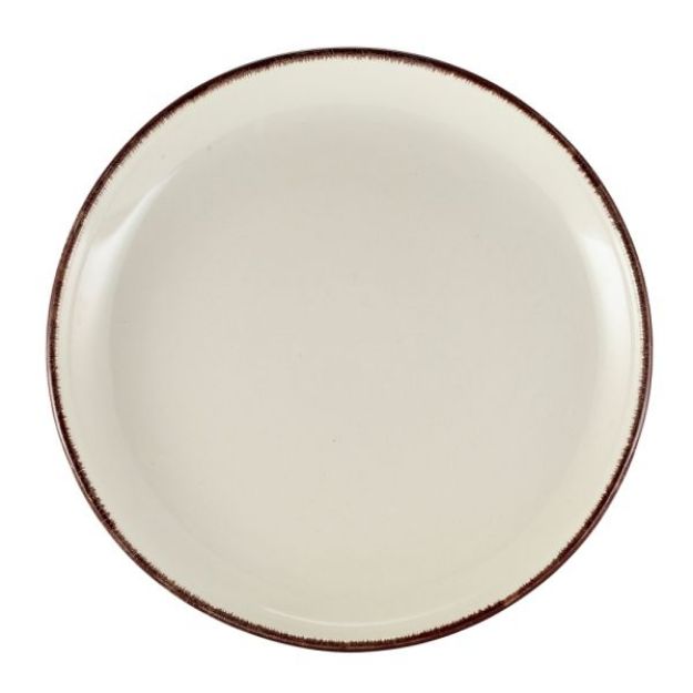 Picture of Terra Stoneware Sereno Brown Coupe Plate 24cm