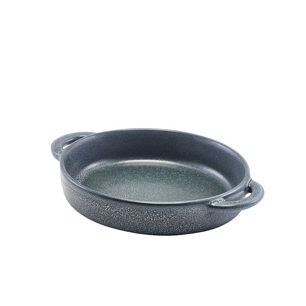 Picture of Forge Graphite StoneW Round Dish 14.5x13x3cm