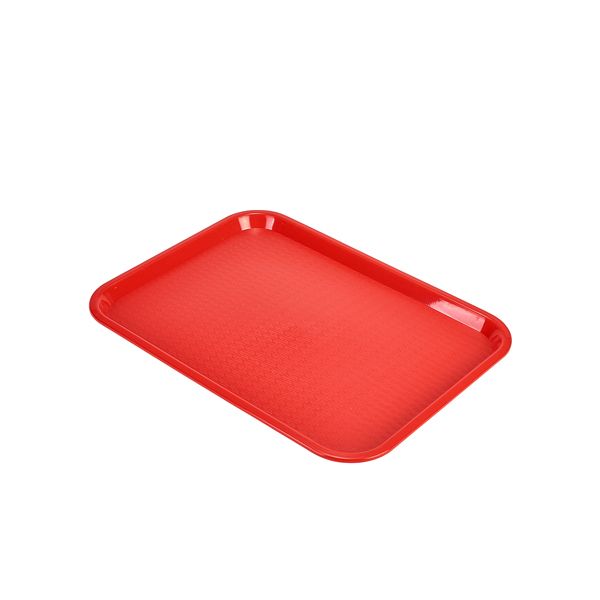 Picture of Fast Food Tray Red Large