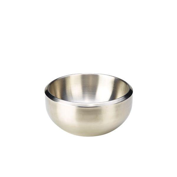 Picture of Stainless Steel Double Walled Dual Angle Bowl