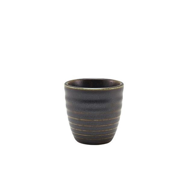 Picture of Terra Porcelain Black Dip Pot 8.5cl/3oz - Discontinued line Sold out 