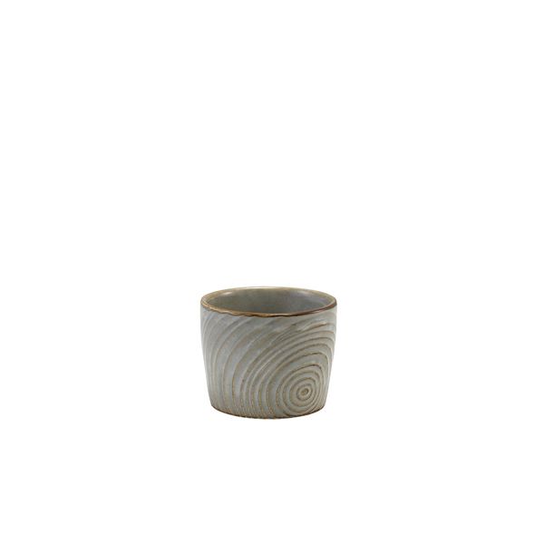 Picture of Terra Porcelain Grey Organic Dip Pot 9cl/3oz