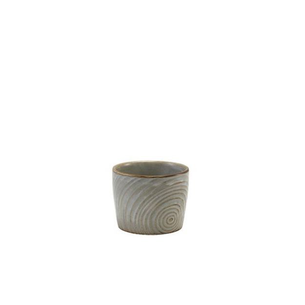 Picture of Terra Porcelain Grey Organic Dip Pot 9cl/3oz