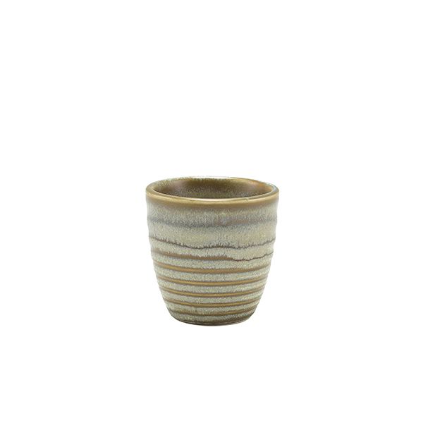 Picture of Terra Porcelain Matt Grey Dip Pot 8.5cl/3oz