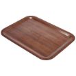 Picture of Darkwood Mahogany Tray 60 x 45cm