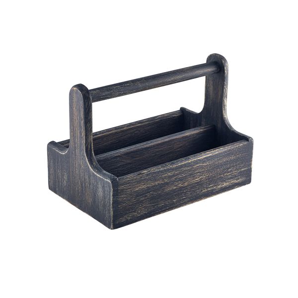 Picture of Black Wooden Table Caddy