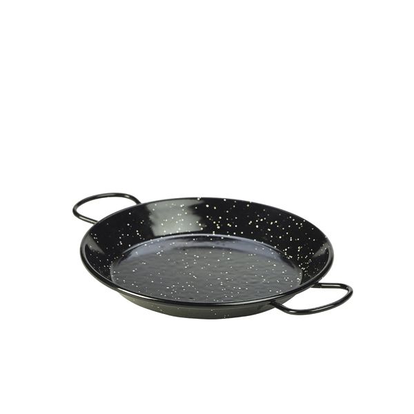 Picture of Black Enamel Paella Pan 20cm