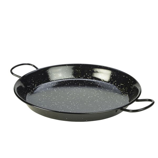 Picture of Black Enamel Paella Pan 30cm