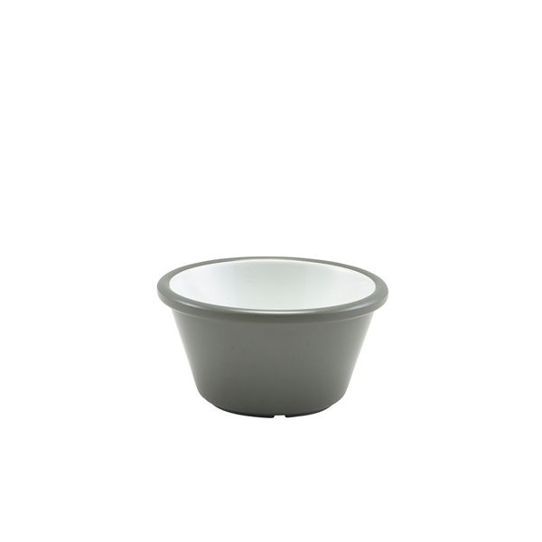 Picture of Melamine Ramekin Grey & White 59ml/2oz each