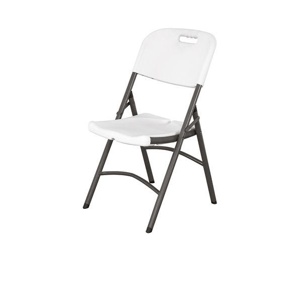 Picture of Folding Utility Chair White HDPE