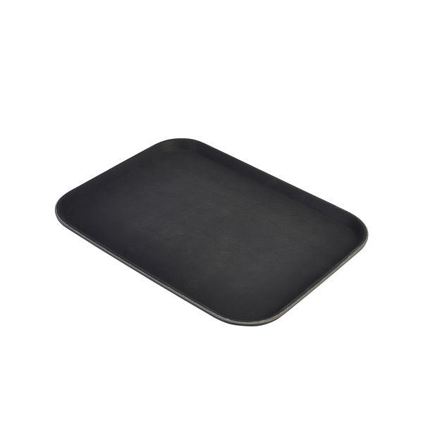 Picture of Gengrip 15" x 20" Rect. Non-Slip Tray Black