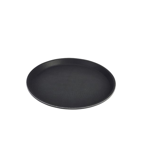 Picture of Gengrip 16" Round Non-Slip Tray Black