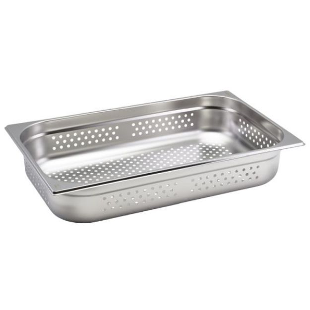 Picture of Perforated St/St GastrN Pan 1/1 - 100mm Deep