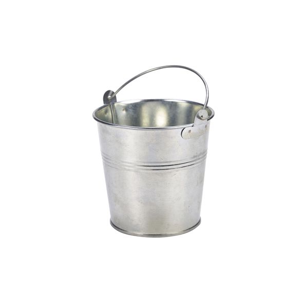 Picture of Galvanised Steel Serving Bucket 12cm Dia