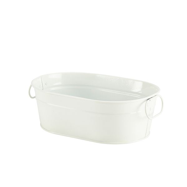 Picture of Galvan S/S Serving Bucket White 23 x 15 x 7cm