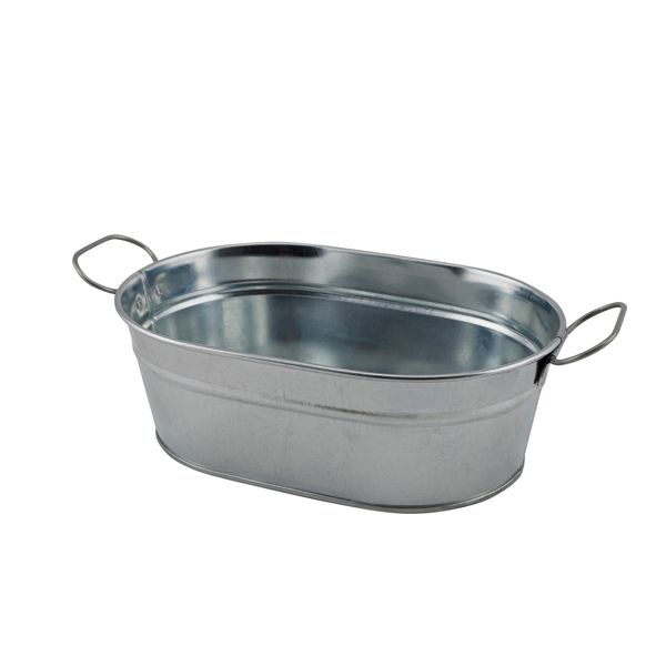 Picture of Galvanised Steel Serving Bucket 23 x 15 x 7cm