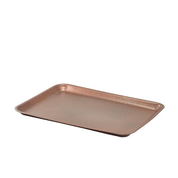 Picture of Galvan S/S Tray 31.5x21.5x2cm Hammered Copper