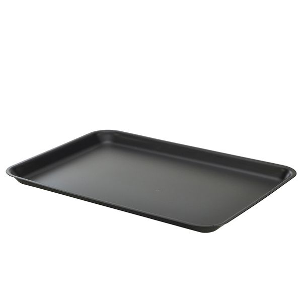 Picture of Galvanised Steel Tray 37x26.5x2cm Matt Black