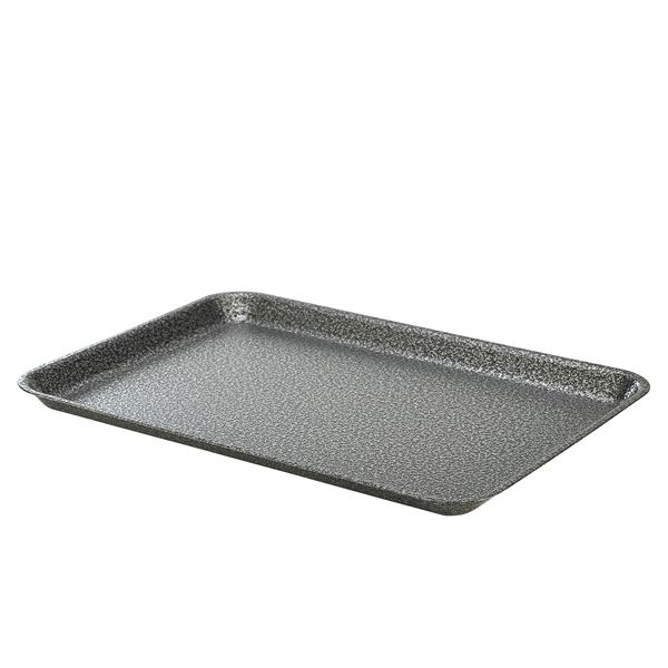 Picture of Galvan S/S Tray 37x26.5x2cm Hammered Silver