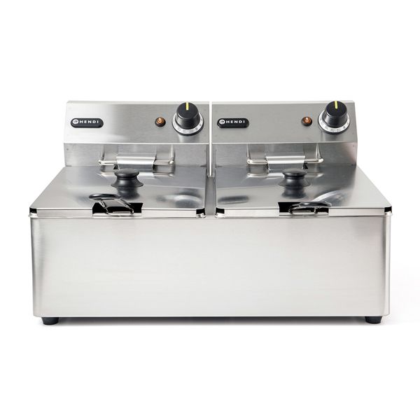 Picture of Hendi Twin Tank Electric Fryer 2 x 6L