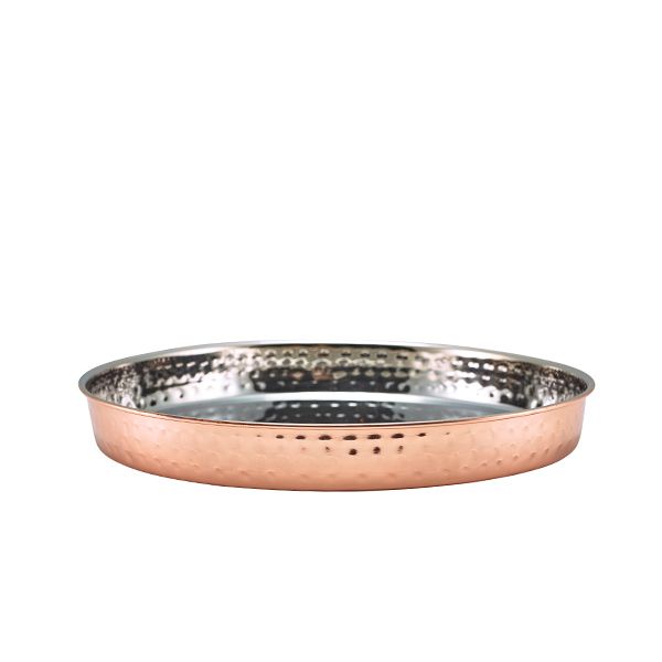 Picture of GW Hammered Copper Plated Presenta Plate 25cm