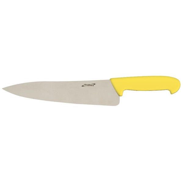 Picture of Genware 10'' Chef Knife Yellow