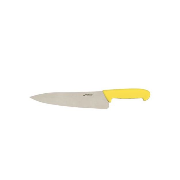 Picture of Genware 8'' Chef Knife Yellow